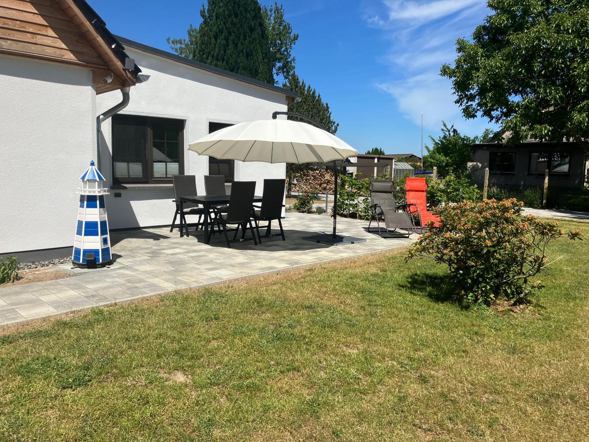 Grosse 4 Sterne Ferienwohnung Beim Boddenstrand Sundhagen-Niederhof Exterior photo