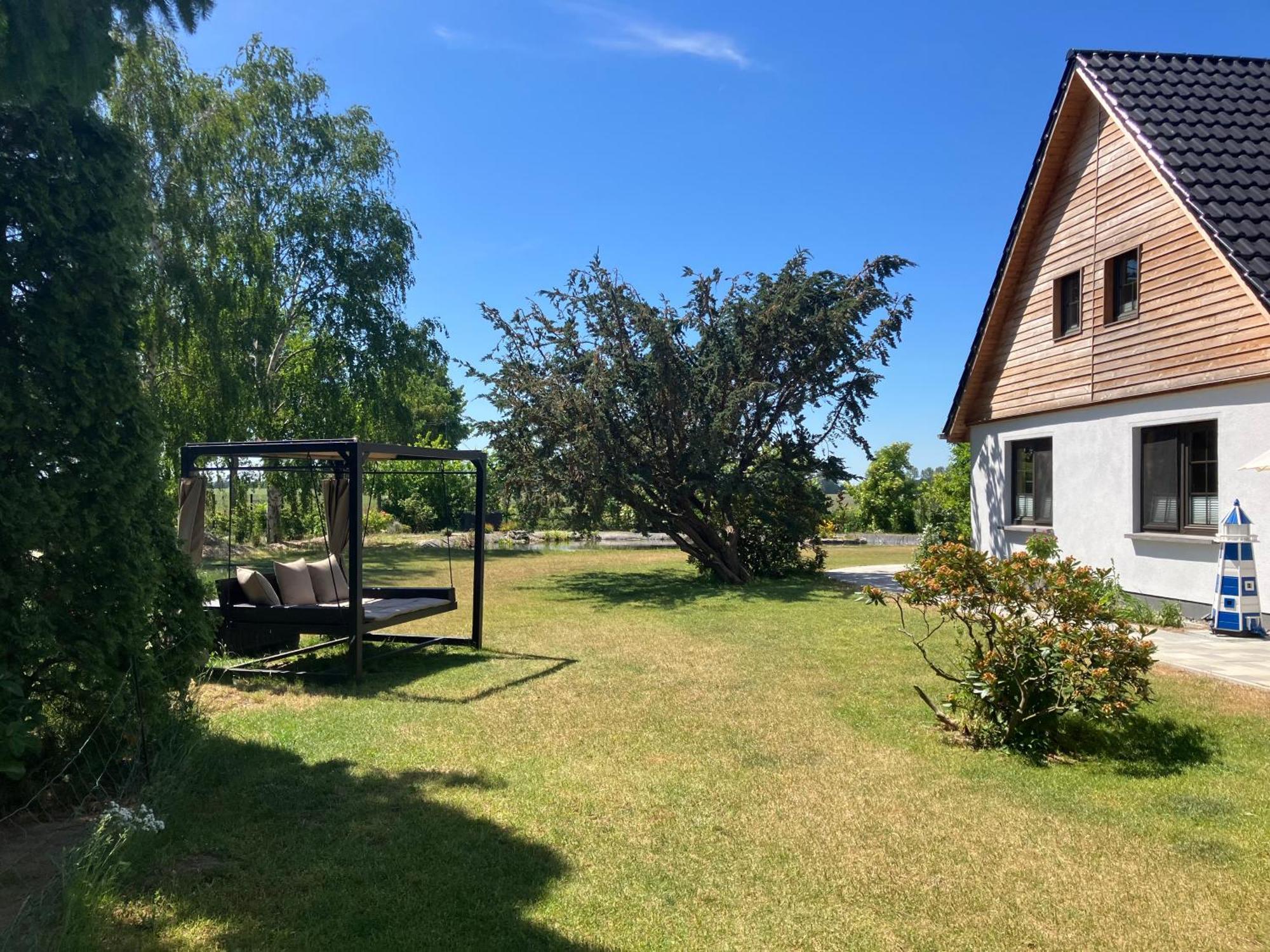 Grosse 4 Sterne Ferienwohnung Beim Boddenstrand Sundhagen-Niederhof Exterior photo