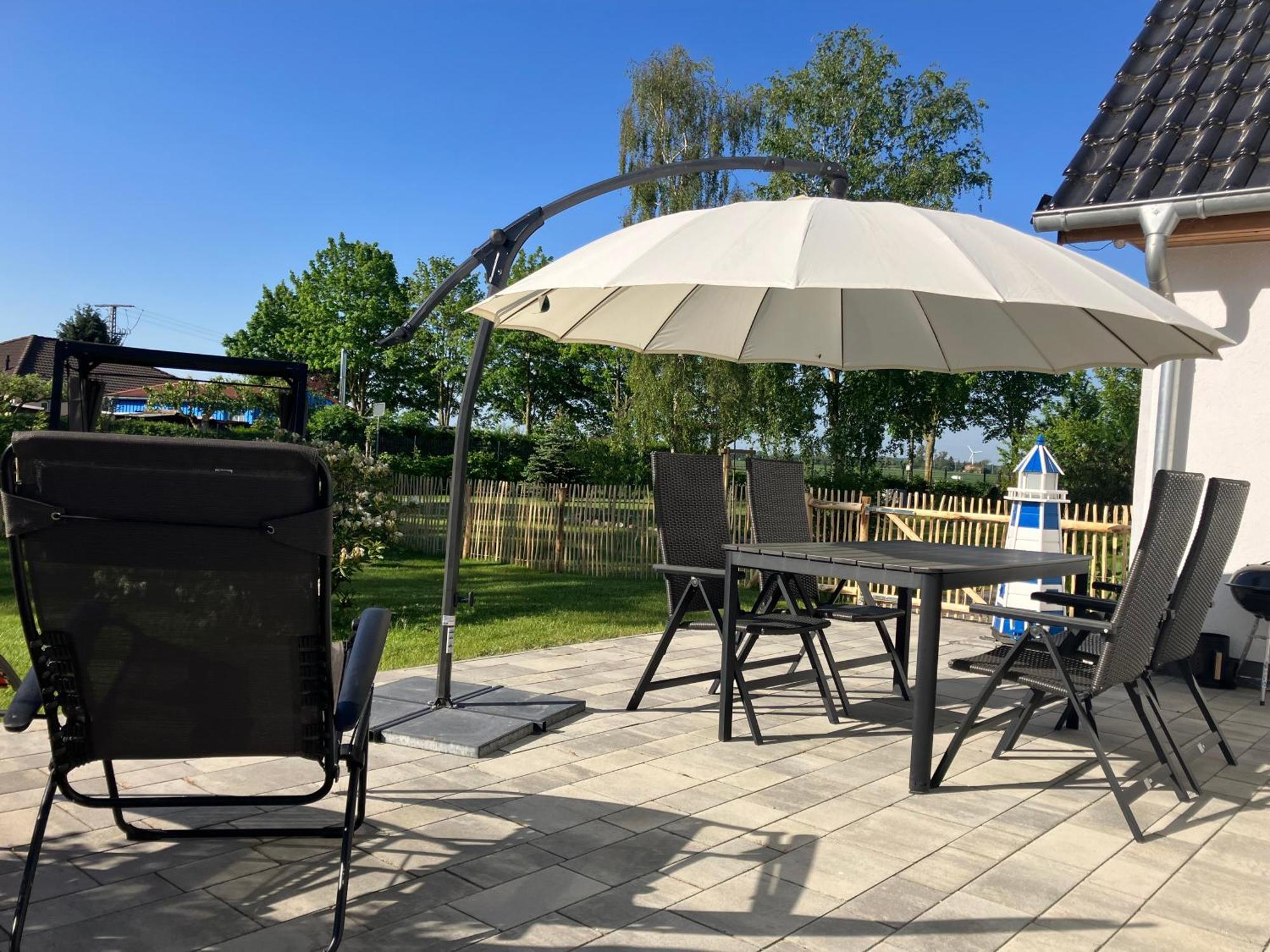 Grosse 4 Sterne Ferienwohnung Beim Boddenstrand Sundhagen-Niederhof Exterior photo